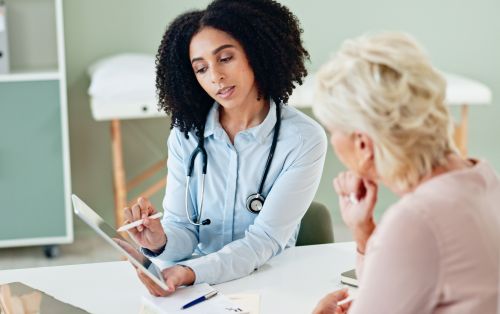 Doctor and patient